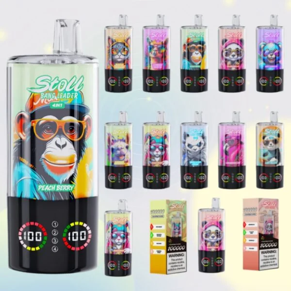 BANG Leader Stoll 100K Puffs 4IN1 – 4 okusov v enem napravi in 100.000 pufi